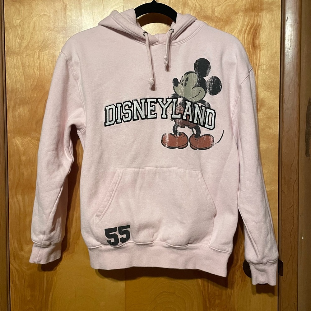 Disneyland 55th Anniversary Sweatshirt Light Pink